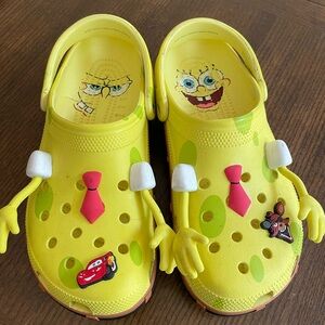 Crocs SPONGEBOB men’s size 10